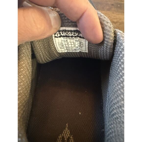 Vasque Men’s Gray Hiking Trail Shoes Size 10 (UK 9 / EU 43 / AU 10) - Picture 8 of 8